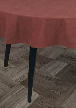 JUNA Basic rund duk, sjokoladebrun, Ø170 cm – Kjøp her