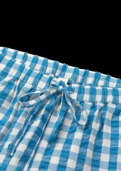 JUNA Bæk&Bølge Barbara pants XS blå/bjørk