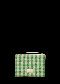 JUNA Bæk&Bølge Dalila Toiletbag 20x14 cm Grønn/Sand