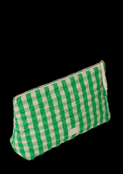 JUNA Bæk&Bølge Karla Toalettmappe grønn/sand – Rosendahl.com