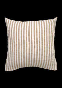 JUNA Bæk&Bølge Lines Putetrekk 63x60 cm sand/hvit DK
