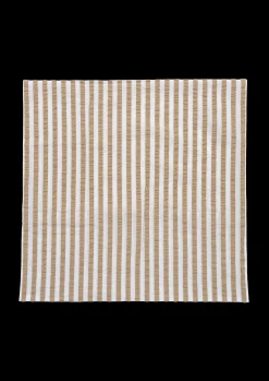 JUNA Bæk&Bølge Lines Putetrekk 63x60 cm sand/hvit DK