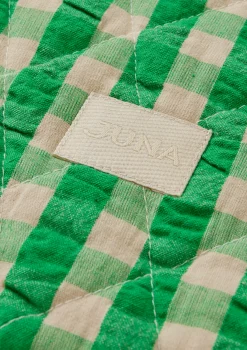 JUNA Bæk&Bølge Olivia laptop-sleeve grønn/sand – Rosendahl.com