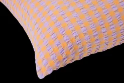 JUNA Bæk&Bølge Putetrekk 70x50 cm lavendel/fersken