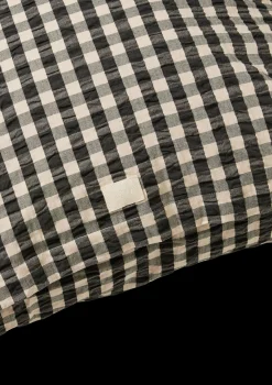 JUNA Bæk&Bølge Putetrekk 60x50 cm svart/sand SE - Kjøp her