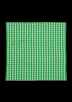 JUNA Bæk&Bølge Putetrekk 63x60 cm grønn/sand DK