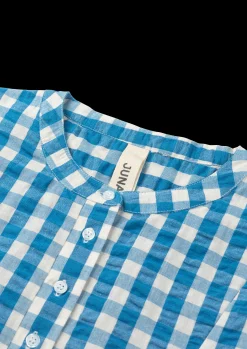 JUNA Bæk&Bølge Sonja dress S/M blå/bjørk