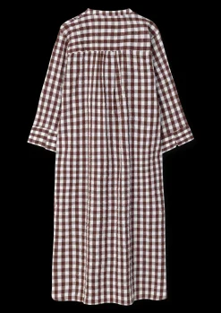 JUNA Bæk&Bølge Sonja dress XS chocolate/hvit