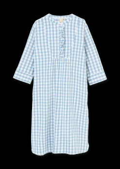 JUNA Bæk&Bølge Sonja dress XS lys blå/hvit