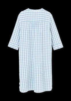 JUNA Bæk&Bølge Sonja dress XS lys blå/hvit