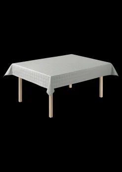 JUNA Brick Damaskduk 150x270 cm grå