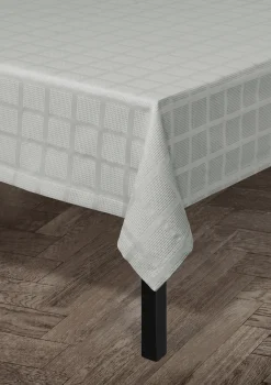 JUNA Brick Damaskduk 150x270 cm grå