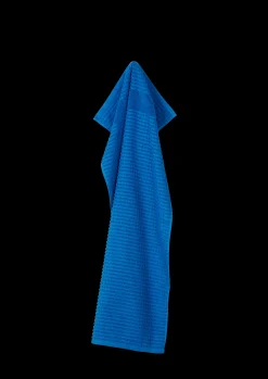 JUNA Check Håndkle 50x100 cm blå