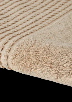 JUNA Check Håndkle 70x140 cm sand