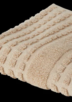 JUNA Check Vaskeklut 30x30 cm sand