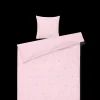 JUNA Daisy Sengetøy 150x210 cm pink/rød SE