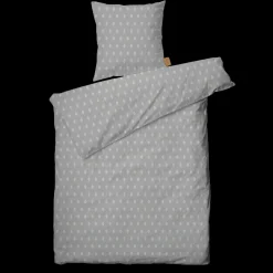 JUNA Diamant Sengetøy 150x210 cm grå SE