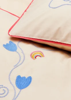 JUNA Lollipop Sengetøy 140x220 cm sand DK - Kjøp nå