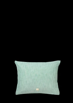 JUNA Monochrome Lines Putetrekk 70x50 cm grønn/hvit NO