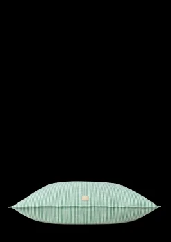 JUNA Monochrome Lines Putetrekk 70x50 cm grønn/hvit NO