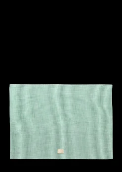 JUNA Monochrome Lines Putetrekk 70x50 cm grønn/hvit NO