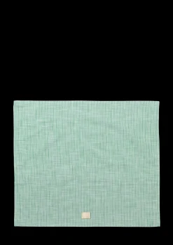 JUNA Monochrome Lines Putetrekk 60x50 cm grønn/hvit SE