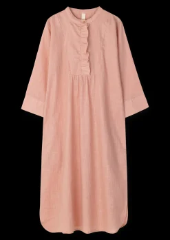 JUNA Monochrome Sonja dress XS støvet rosa