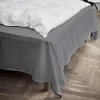 JUNA Percale Flatt laken 150x250 cm grå