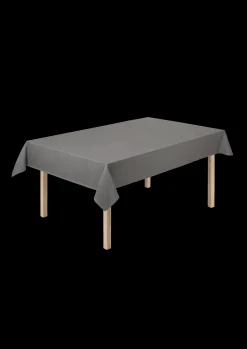 JUNA Piquet Damaskduk 150x220 cm grå