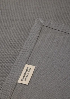 JUNA Piquet Damaskduk 150x220 cm grå