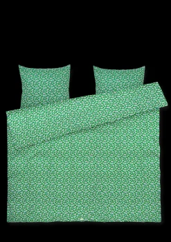 JUNA Pleasantly Sengetøy 200x220 cm grønn DK - Kjøb her