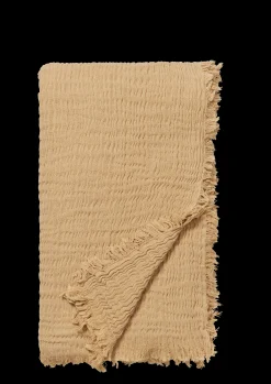 JUNA Reloved Sengeteppe 240x260 cm sand - Kjøp her