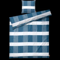 JUNA Road Sengetøy 150x210 cm blå SE