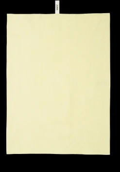 JUNA Surface kjøkkenhåndkle, gult, 100 % økologisk bomull, 50 x 70 cm – Kjøp her