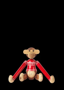 Kay Bojesen Ape Christmas Jumper 2024 liten teak/limba
