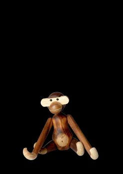 Kay Bojesen Ape liten teak/limba