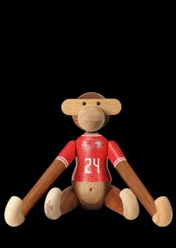 Kay Bojesen Ape x DBU Mann 2024 stor teak/limba