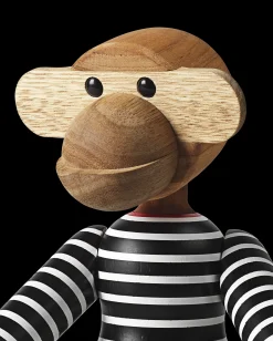 Kay Bojesen Ape x Nørgaard paa Strøget medium sort/hvit