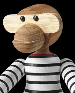 Kay Bojesen Ape x Nørgaard paa Strøget liten hvit/sort