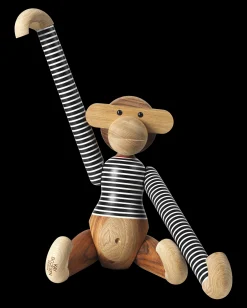 Kay Bojesen Ape x Nørgaard paa Strøget stor sort/hvit