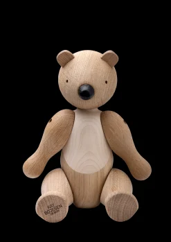 Kay Bojesen Bjørn medium eik/lønn