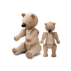 Kay Bojesen Bjørn medium eik/lønn