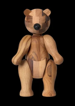 Kay Bojesen Bjørn Reworked anniversary stor mixed wood