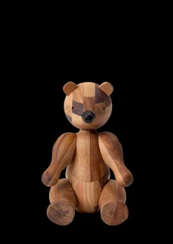 Kay Bojesen Bjørn Reworked Anniversary medium mixed wood