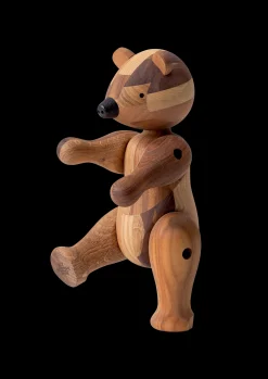 Kay Bojesen Bjørn Reworked Anniversary medium mixed wood