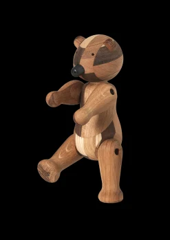 Kay Bojesen Bjørn Reworked Anniversary liten mixed wood