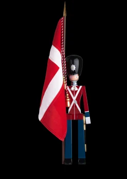 Kay Bojesen Fanebærer medium rød/blå/hvit