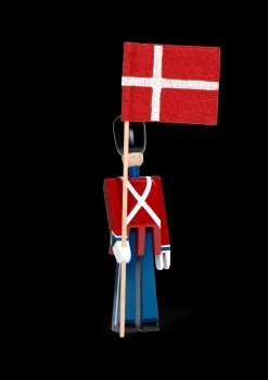 Kay Bojesen Fanebærer mini rød/blå/hvit