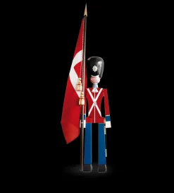 Kay Bojesen Fanebærer stor rød/blå/hvit