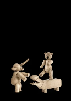 Kay Bojesen Flerpakning liliput eik 3 stk. - Kjøp nå